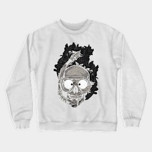 The Skull Head of Dive Crewneck Sweatshirt